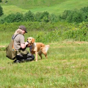 Fly am 30.07.2019 beim Dummytraining im Bregenzerwald